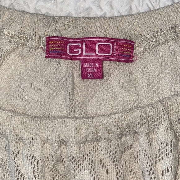 GLO Jeans Crochet Lace Short Sleeves Top - Picture 3 of 5